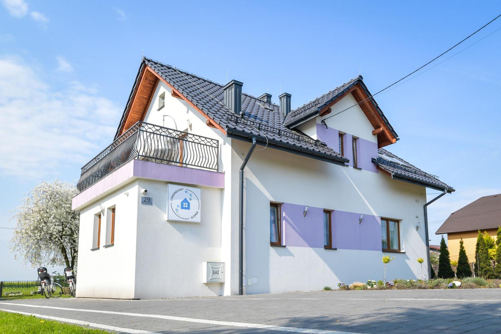 Lawendowy Domek Zator Przeciszow Kültér fotó
